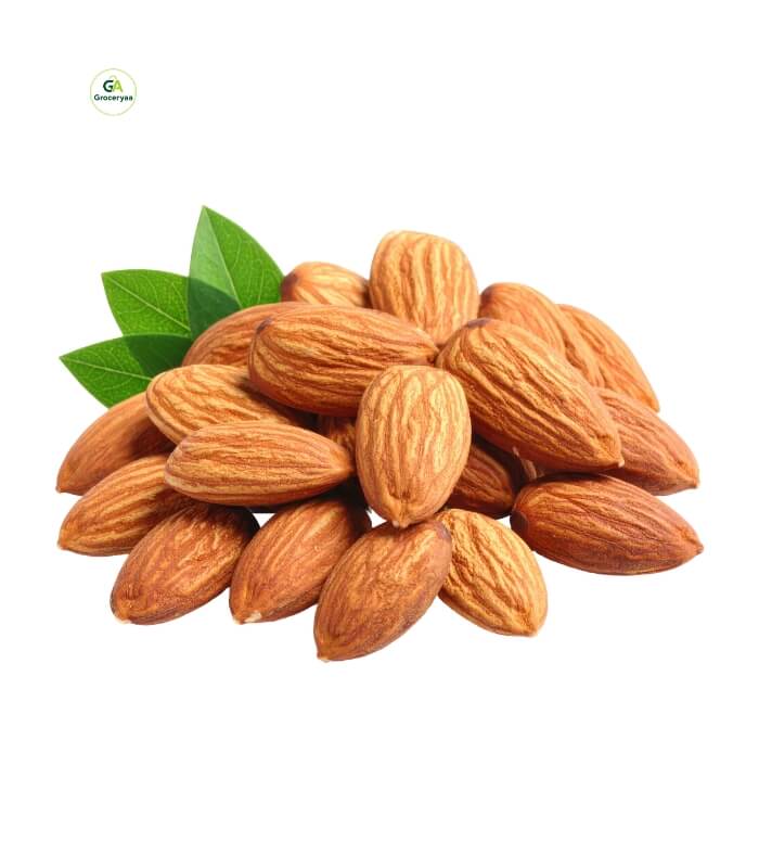 Premium quality almonds,